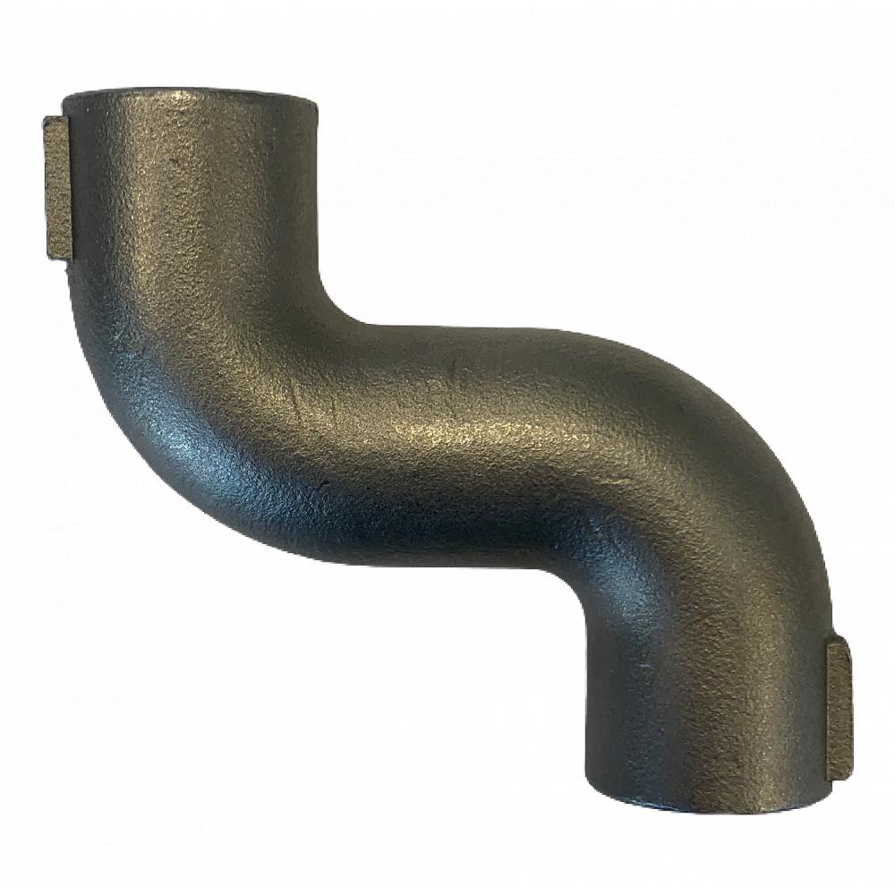 Edelstahl-S-Bogen 1/2" für Schweineställe 1/2"-S-Bogen aus Edelstahl für Schweineställe